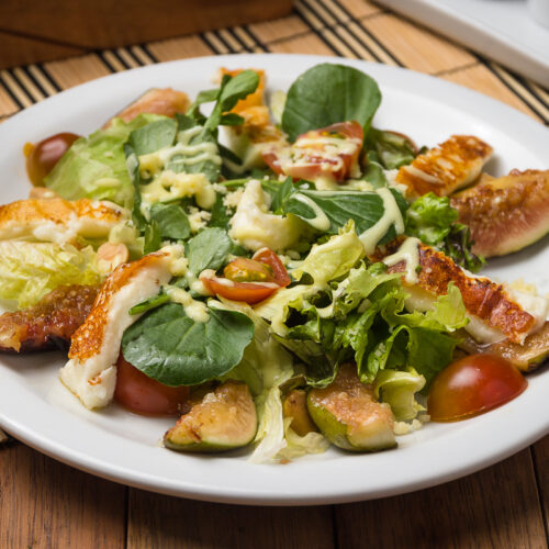 Salada Figos e Chèvre Pequena
